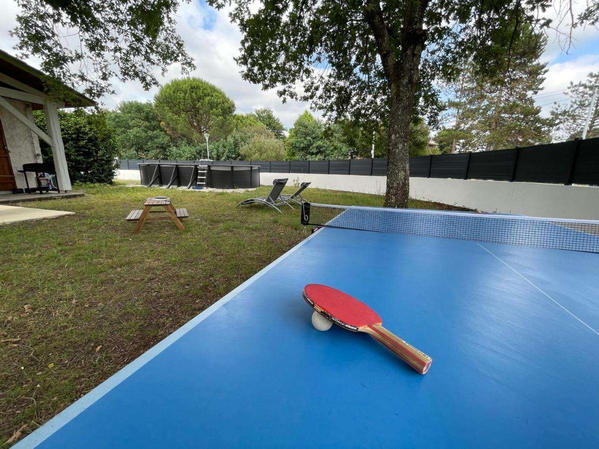 Villa Au Calme Avec Piscine, Grand Jardin Et Studio Independant Andernos-les-Bains Luaran gambar